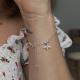 Pulseira Espírito Santo com Bolinhas em Prata 925